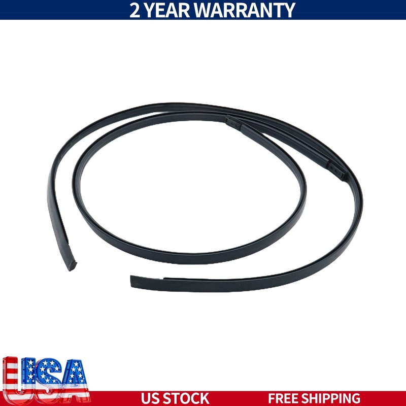 New 2PCS Roof Trim Molding Sealing Strip Fits 01-05 Lexus IS300 Fast Shipping