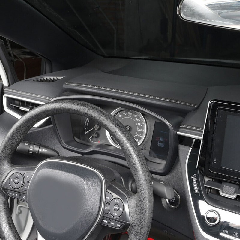 PU Leather Car Dashboard Strip Sticker Moulding Decor Line Trim Accessories gallery