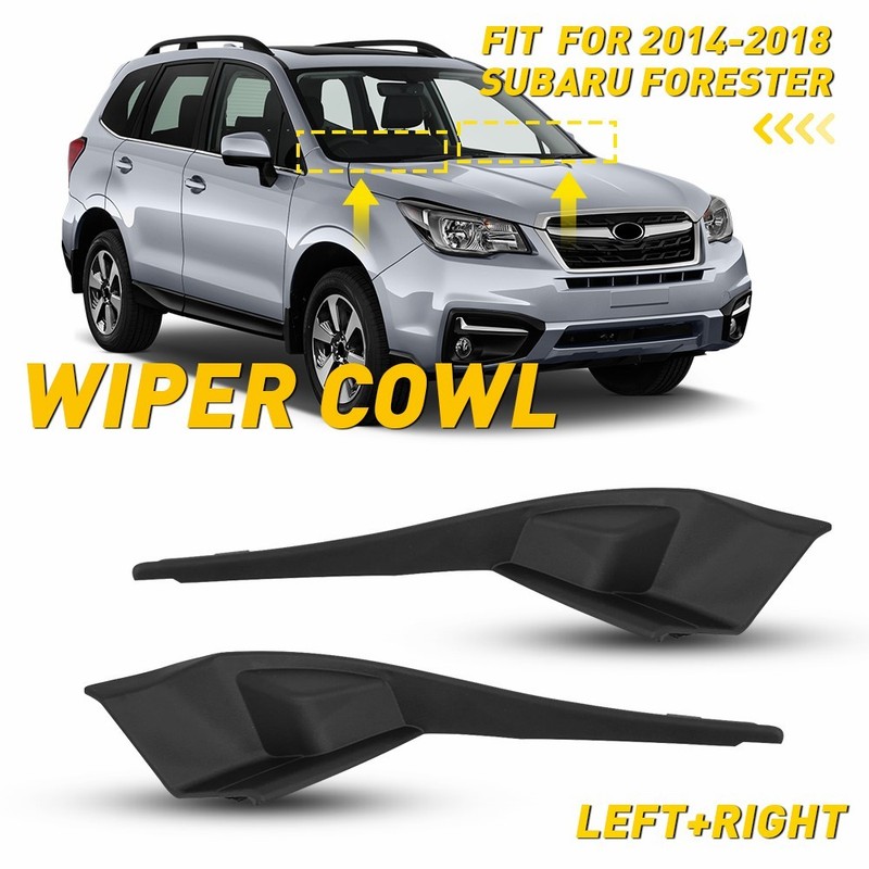 2 For Subaru Forester 2014-2018 Front Windshield Wiper Grille Trim Panels EPPE