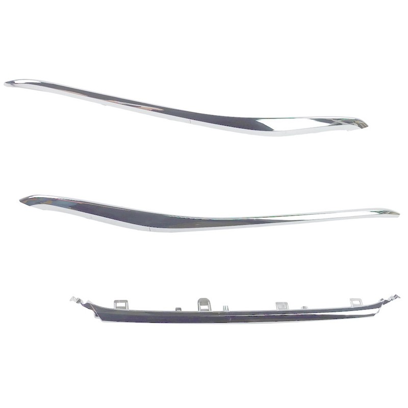3PCS Grille molding Chrome Fits For Toyota Venza 2021 2022 2023 2024 5312348070 gallery
