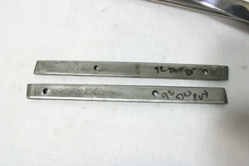 1992 CADILLAC DEVILLE REAR EXTERIOR CHROME TRIM & HARDWARE LOWER WINDOW 4 DOOR gallery