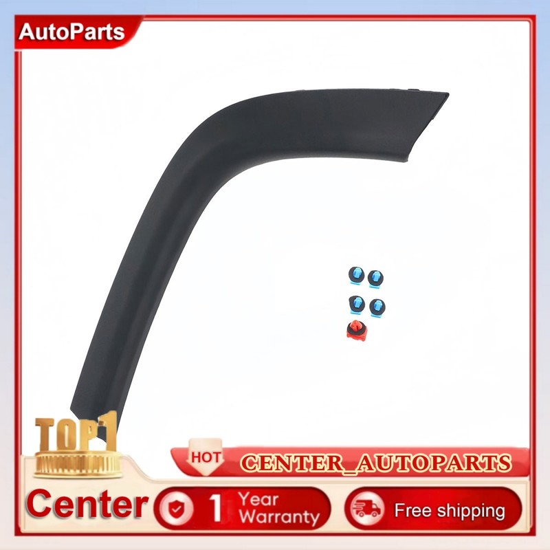 Wheel Opening Molding Fender Flare For 2017-2025 Jeep Compass Rear Driver Side