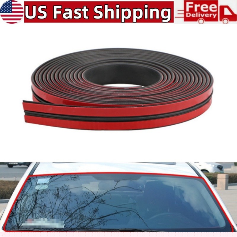 30MMx5M Car Roof Windshield Rubber Seal Strip Trim Edge Molding Guard Weather