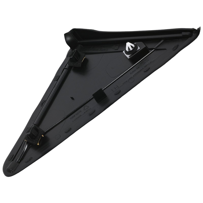 Black Left Side Mirror Flag Trim for Dodge Caravan 08-19 1BE431XFAA