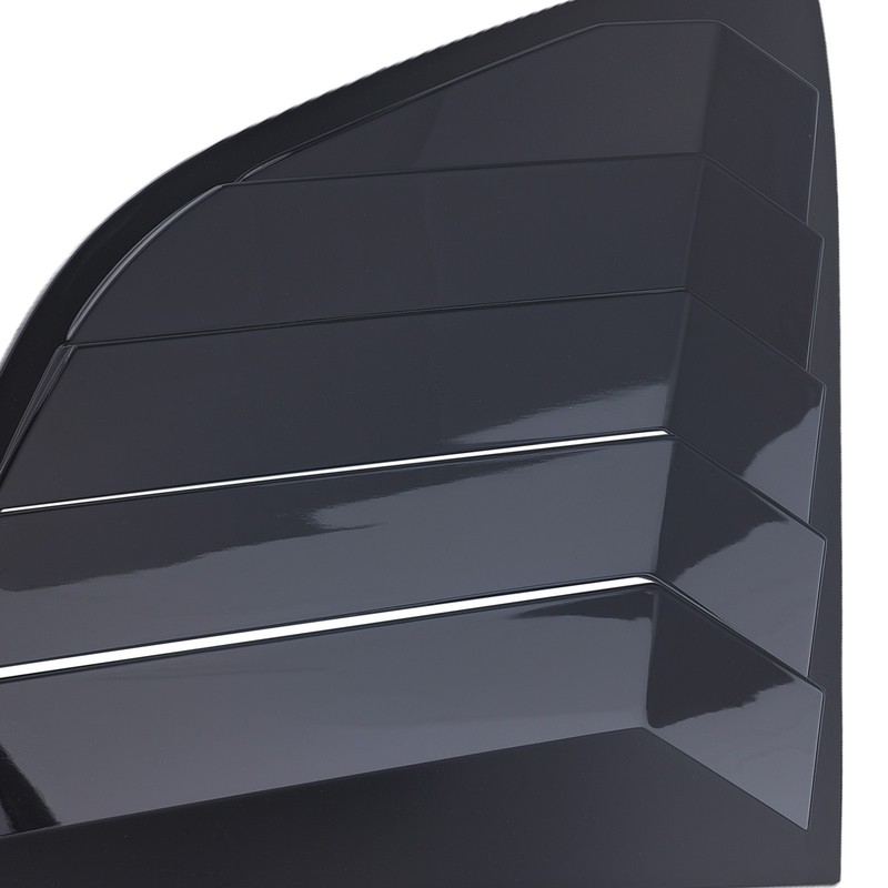 Side Window Louvers ABS Privacy Panel for Honda CR-V 2023-2024 Gloss Black gallery