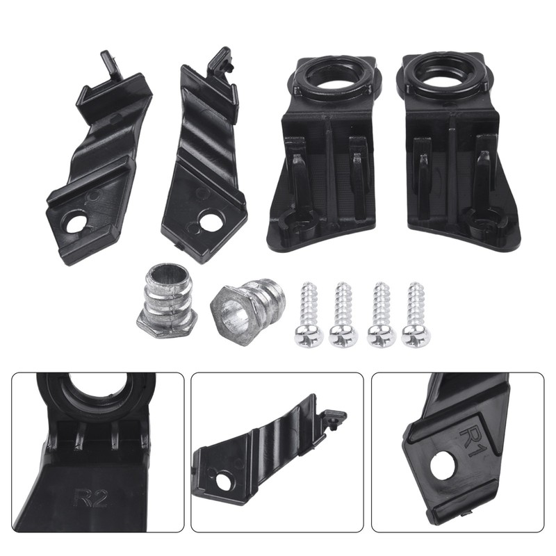 Plastic HEADLAMP HEADLIGHT BRACKET TAB REPAIR KIT For GOLF For MK5 R+L-SIDE