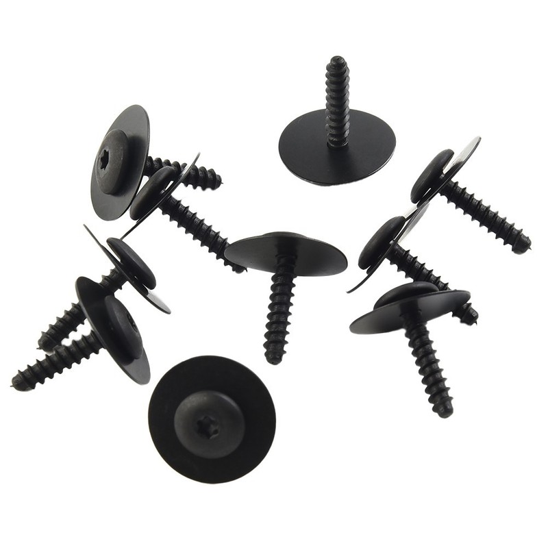 Car Fasteners Clips Screw Car Clip Brand New High Quality Metal 10pcs/set gallery