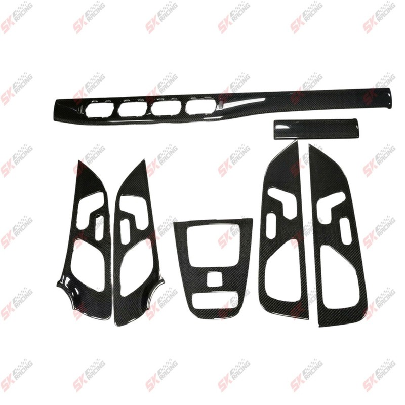 Dry Carbon Fiber Car Inner Trim Kits Fits Benz S-Class GLS450 580 GLS63 AMG 20UP gallery