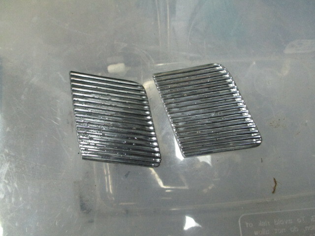 1969 Pontiac Firebird Lower Fender Louver Trim LH Driver Side 9796362 Set of 2