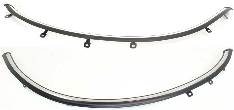 For 1995-2000 Tacoma Fender Flares Front Chrome Steel SET PAIR