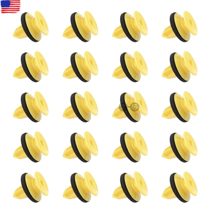 NEW 20Pcs Door Panel Retainer Clips For GM 11547602 11610606 11547577