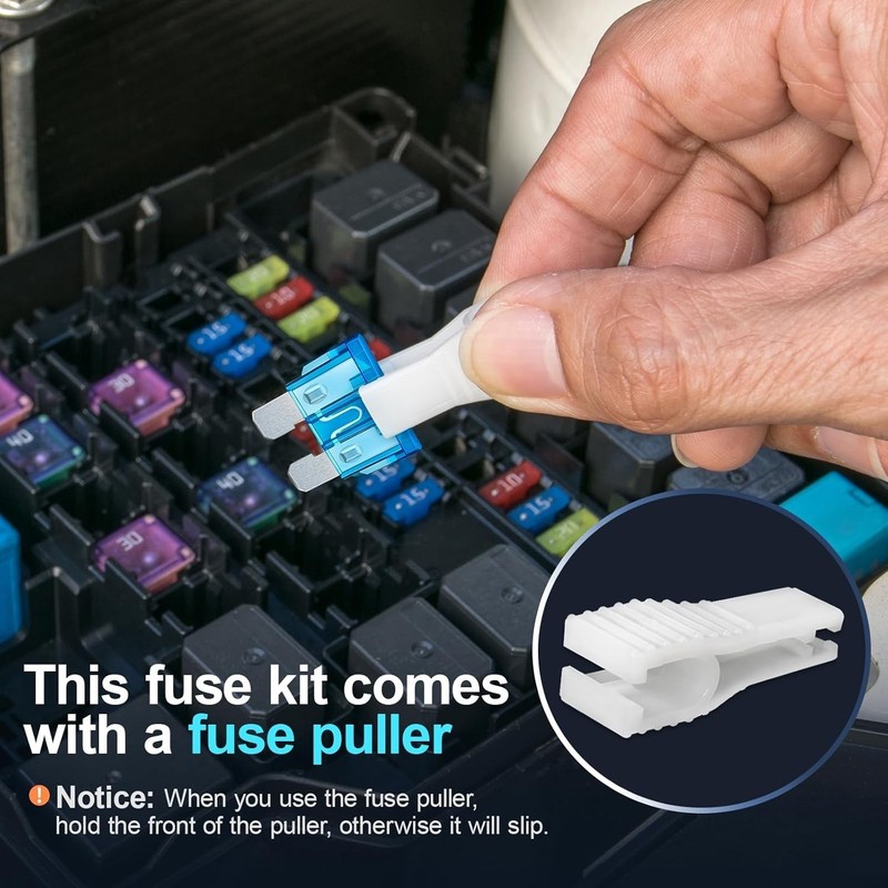 Mini Car Fuse Assortment Assorted Kit Blade Set Auto 160Pcs Truck Automotive gallery