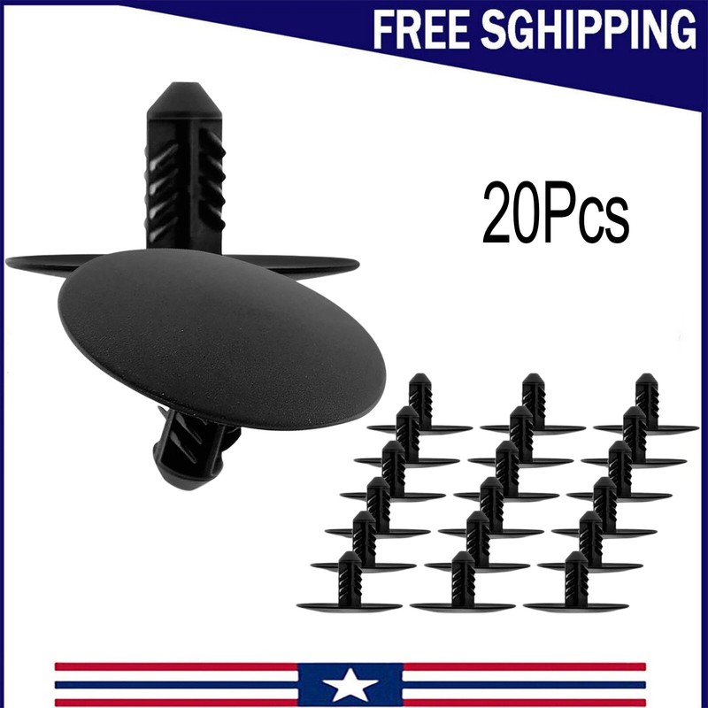 For Chevy GMC Silverado Buick Sierra 20Pcs Nylon Hood Insulation Retainer Clips