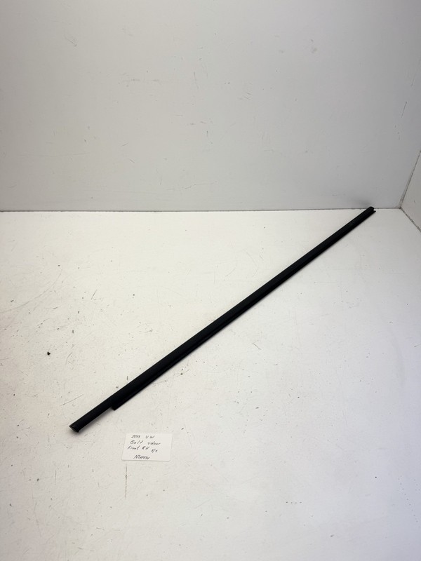 2011-2014 Volkswagen Golf 4 Door Front Right Belt Weatherstrip Molding OEM.