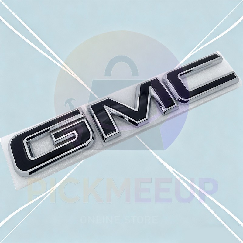 21-2025 Front Grille Emblem Badge For GMC Yukon / Yukon XL 84364354 Black Chrome gallery