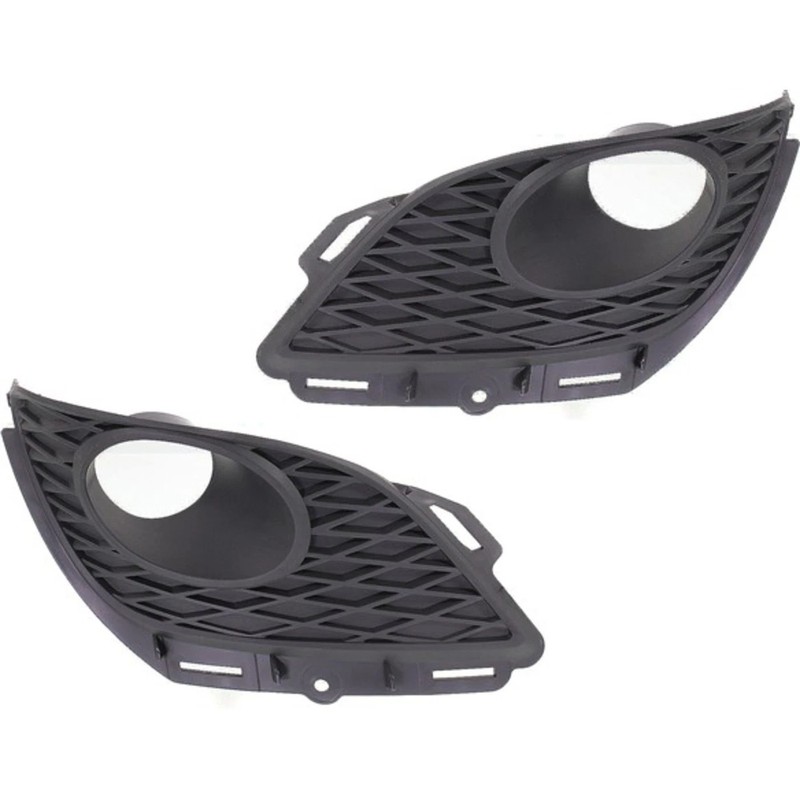 Left & Right Side Fog Light Hole 2Pc Fog Light Trim For 2009-2010 Toyota Matrix