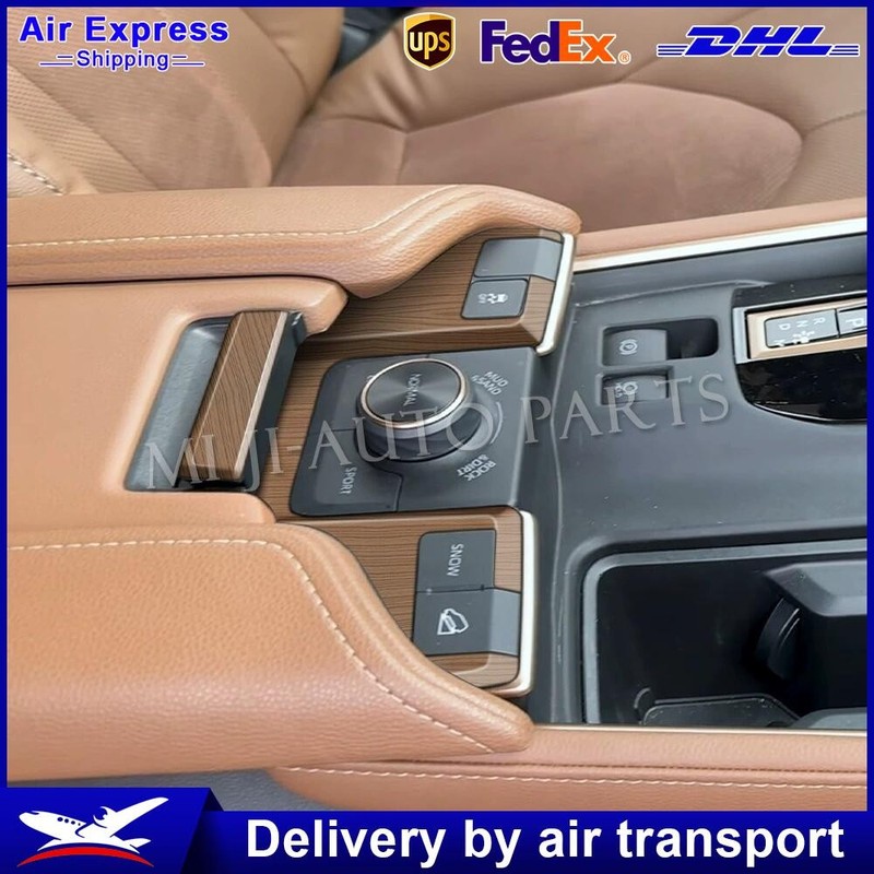 For 2024-2025 Toyota Grand Highlander ABS Center Console Button Cover Trim Parts
