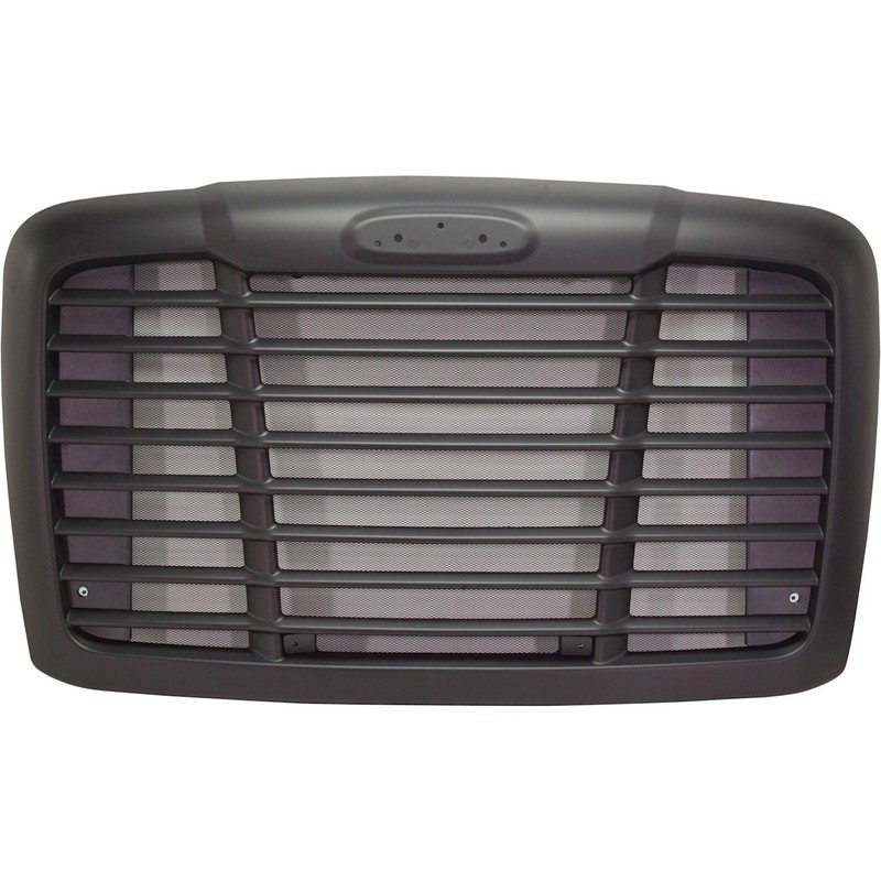 Grille Assembly For 2008-2017 Freightliner Cascadia Horizontal Bar Insert Black