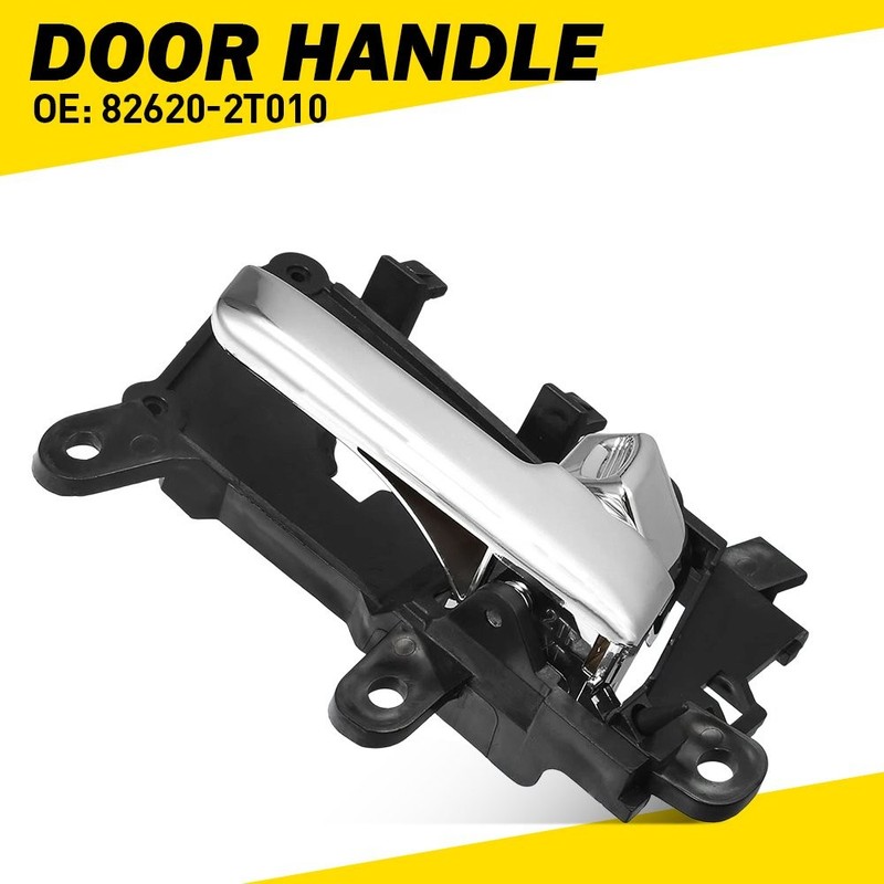 Front Right Interior Inner Door Handle Fits Kia Optima 2011-2013 Black Chrome EC