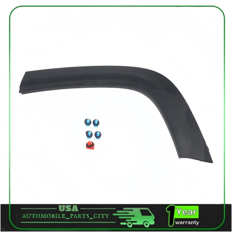 Wheel Opening Molding Fender Flare For 17-25 Jeep Compass Rear Left Driver Side gallery
