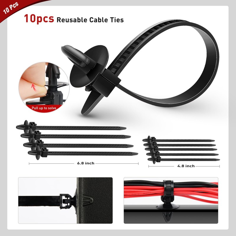 1295PCS Car Retainer Auto Fasteners Body Trim Clips Pin Rivet Bumper Kit Plastic gallery