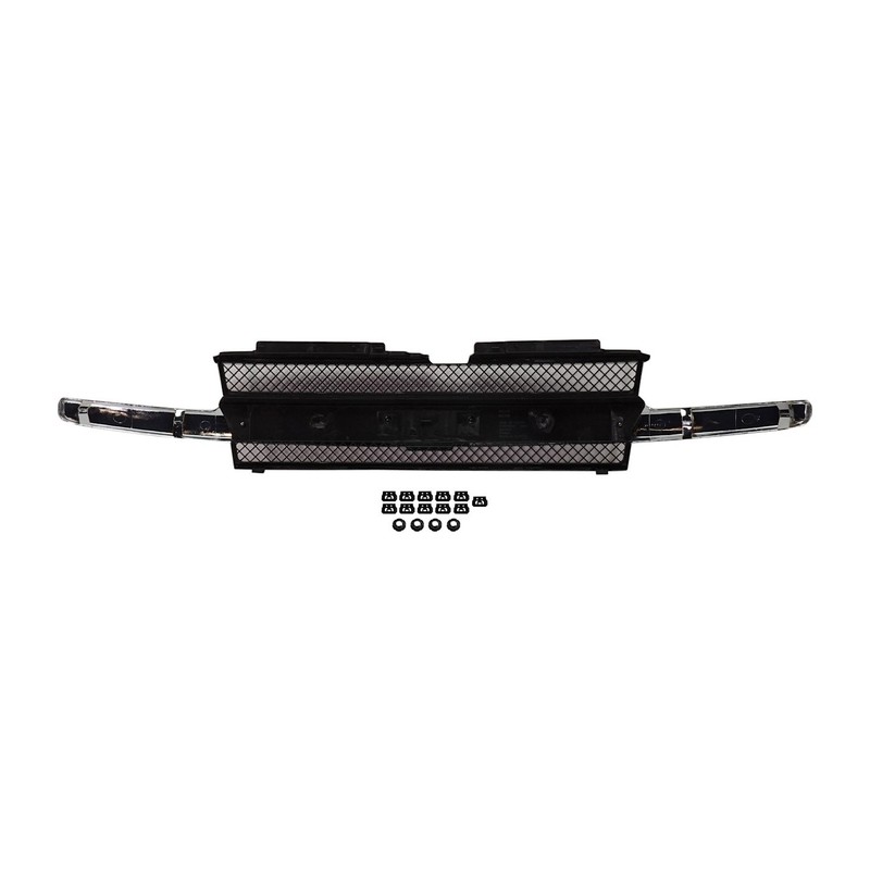 Grille Assembly For 2002-2005 Chevy Trailblazer chrome center & emblem provision gallery