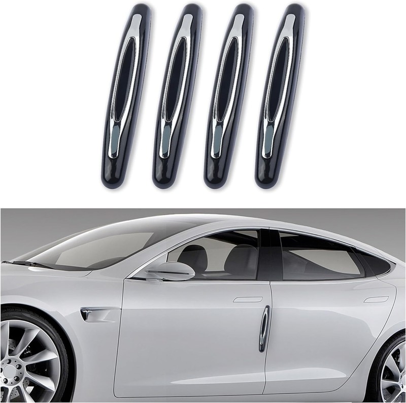 Dolphin Streamline Design 4PCS Car Edge Guards - Anti-Scratch for All Vehicles gallery
