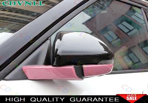For Ford Explorer 20-2024 Bright Pink Side Rearview Wing Mirror Strip Trim 4PCS gallery
