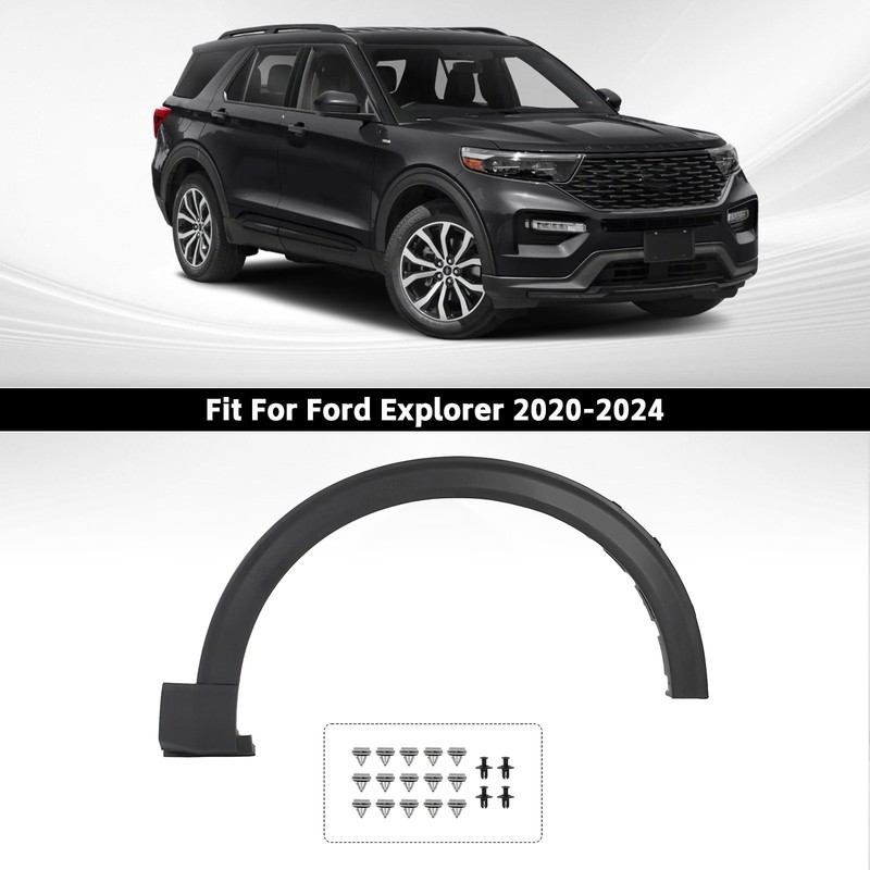 Front Fender Flare Wheel Arch Molding For 2020-2024 Ford Explorer Right Side RH