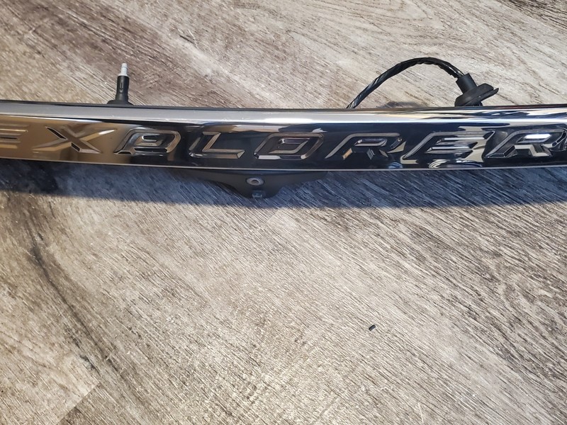 2016 17 18 2019 Ford Explorer Rear Liftgate Chrome Trim Garnish Camera gallery