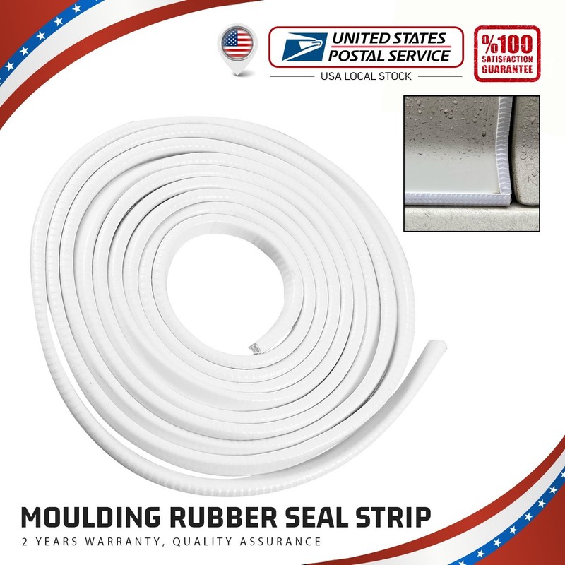 20Feet Car Door Trim Protector Strip Edge Guard Moulding Rubber Seal USA New
