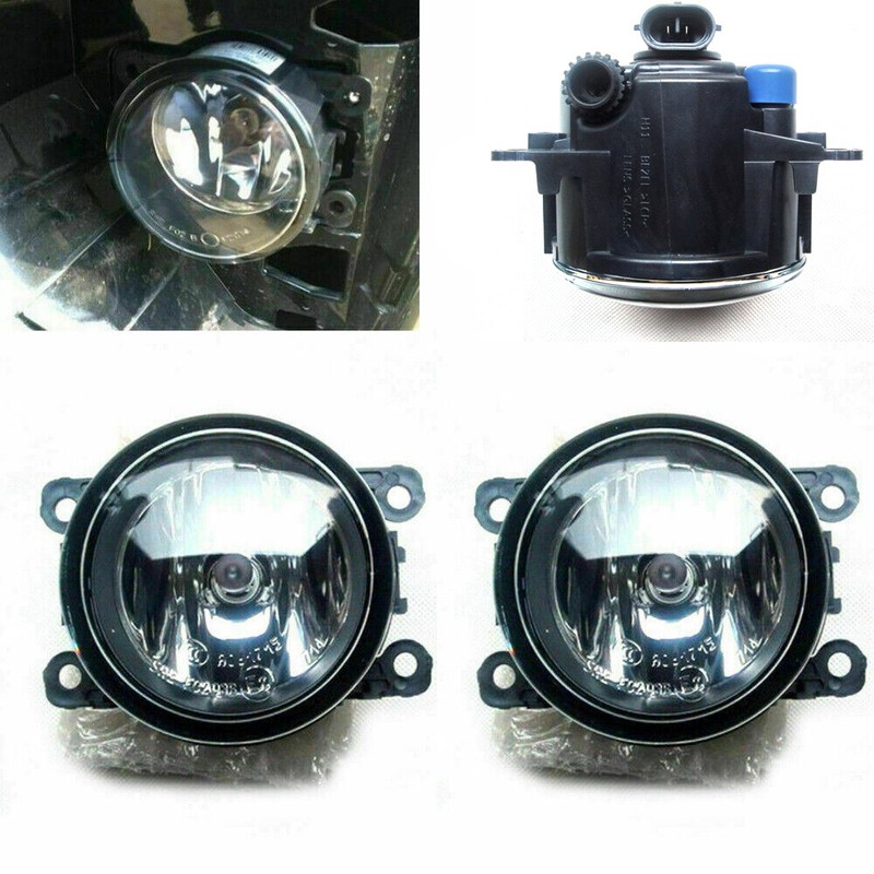 1Pair Drive Side Fog Light Lamp+ H11 Bulbs 55w Right& Left Side Car Accessories