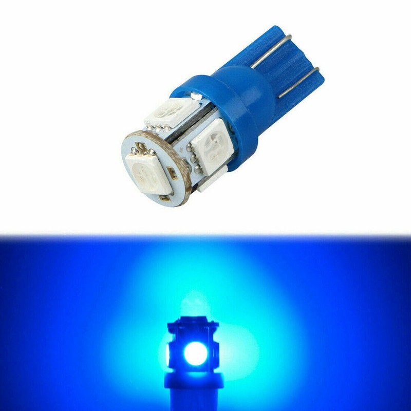 13Pcs Car Interior Parts Blue LED Lights Kit For Dome License Plate Lamp Bulb gallery
