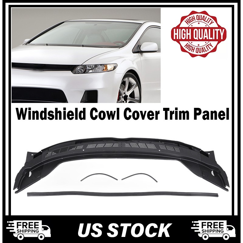 Windshield Cowl Wiper Cover Panel Kits For Honda Civic 2006-2011 #74200SNAA00
