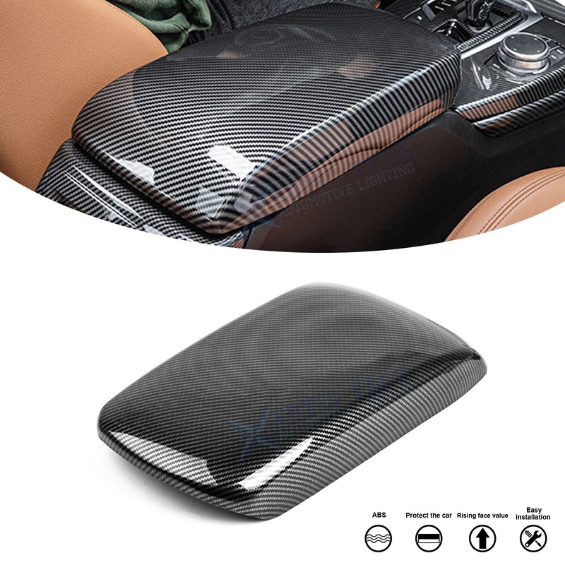 Middle Console Lid Cover Elbow Armrest Protection Panel For BMW X3 X4 G01 G02