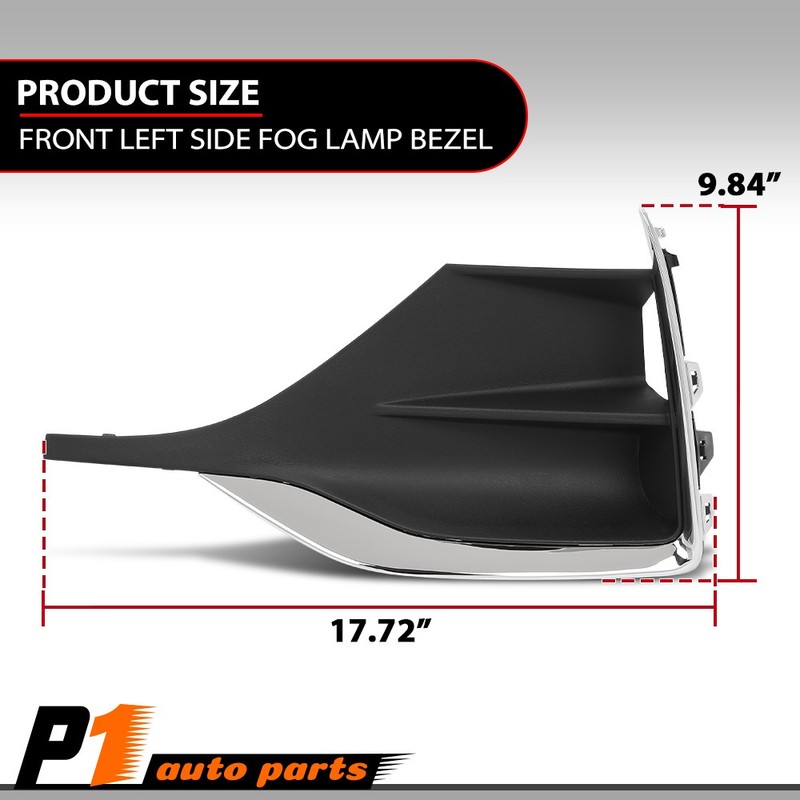 Fit For 2020-2022 Buick Encore GX Front Left Side Fog Lamp Bezel Insert 42660272 gallery