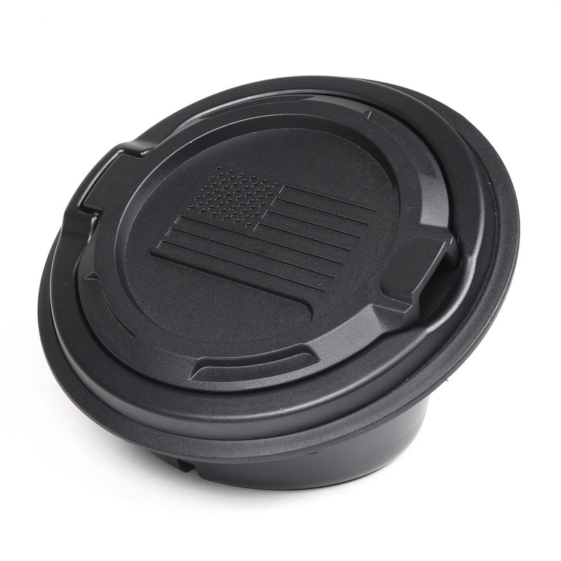Fuel Locking Gas Tank Cap Fuel Filler Door Cover Trim For Hummer H2 2003-2009