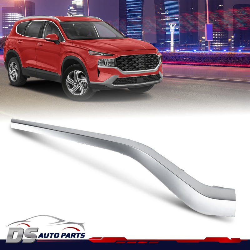 Front Bumper Center Moulding RIGHT Passenger Side Fit for Santa Fe 21-23