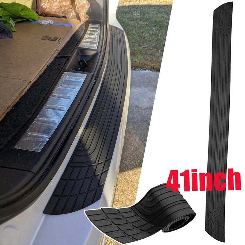 41×3.4in Customized For Acura Rear Bumper Protector Anti-Scratch Trimmable Guard