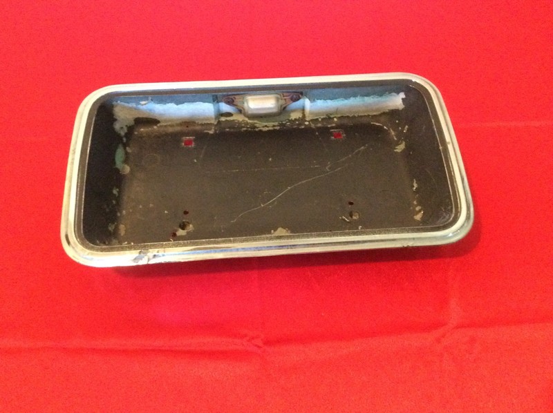 78-87 El Camino Caballero Malibu Wagon Rear License Plate Housing Pocket Bracket