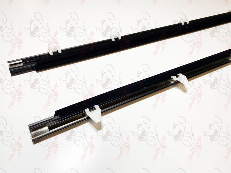 HONDA Prelude BB GENUINE Window Door Molding Weather Strip Outer LH & RH Set OEM gallery