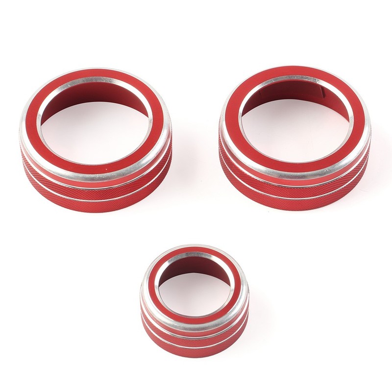 AC Climate Switch Knob Ring Cover Trim For Honda CRV 2017-2022 21 20 gallery