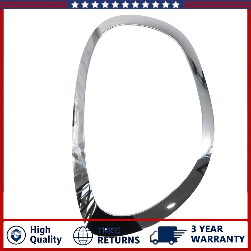 FOR MINI F60 COUNTRYMAN CHROME RIGHT HEADLIGHT RING TRIM SURROUND 51137388118 gallery