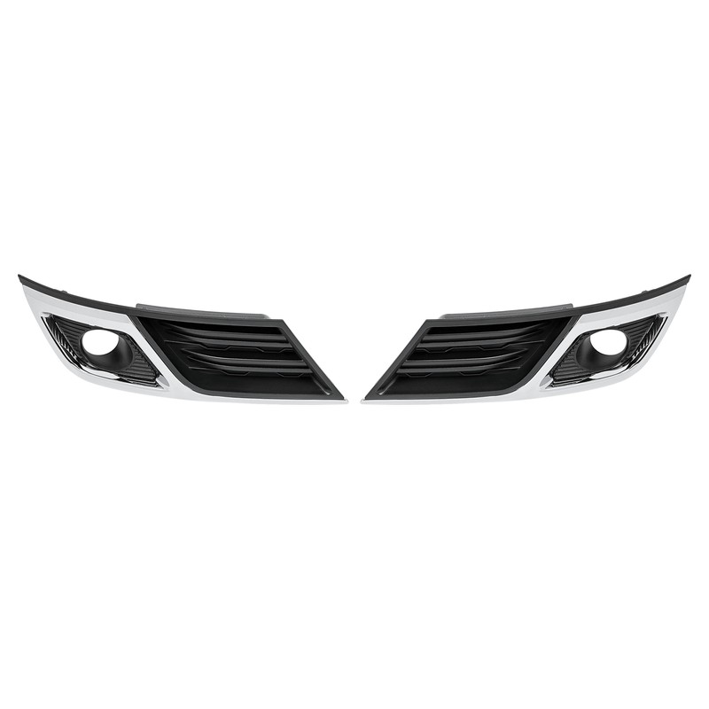 Pair Fog Light Cover Bezel Trim Left & Right Side For Chevy Traverse 2013-2017