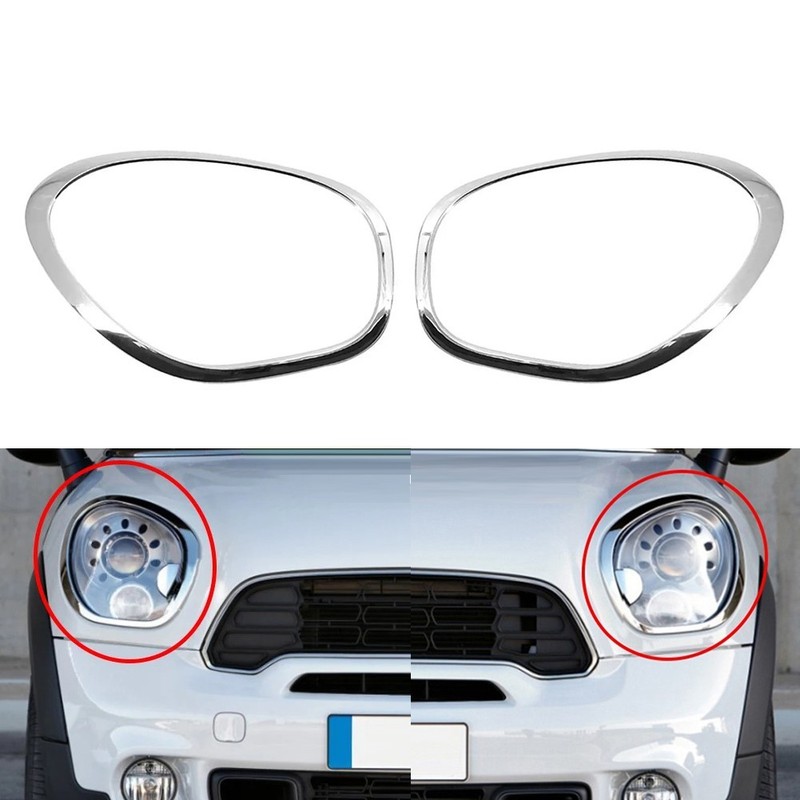 Front Lamp Bezel Trim for Mini Cooper R60 and R61 2011 to 2016 with Easy Fit gallery