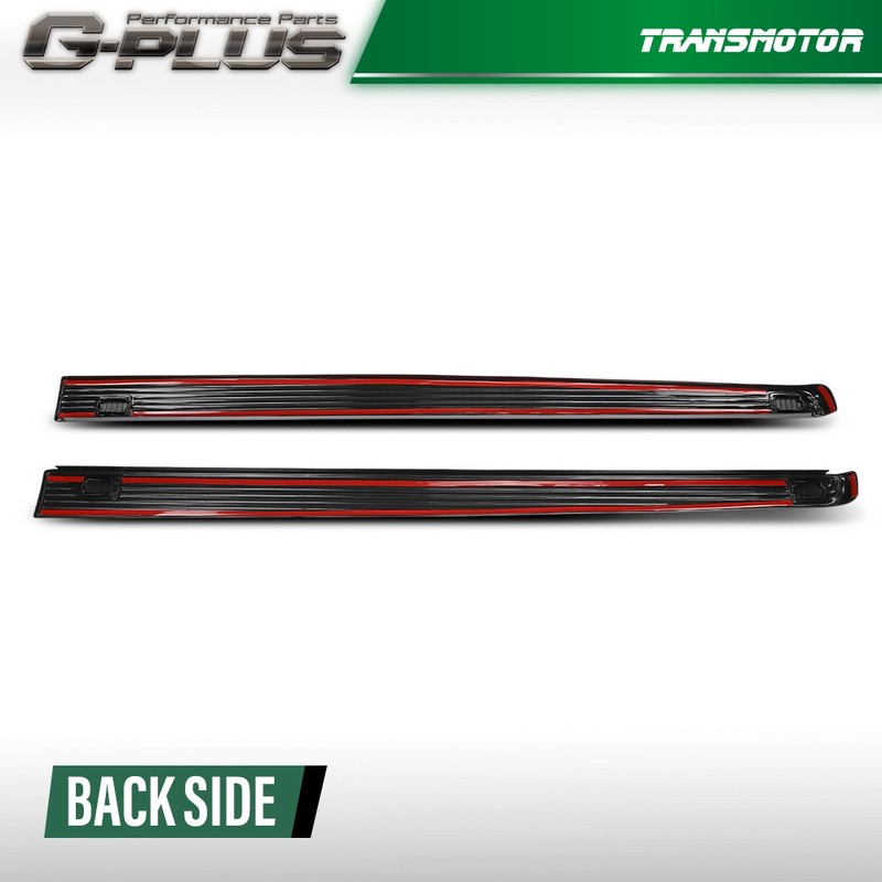 PAIR Fits Ford F250 F350 Super Duty 6 3/4' Bed Side Rail Top Moulding Cover cap gallery