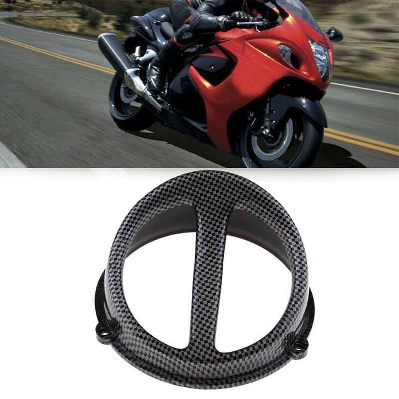 Improved Rider Comfort with Carbon Fiber Air Scoop Cap for Motorcycle Scooter