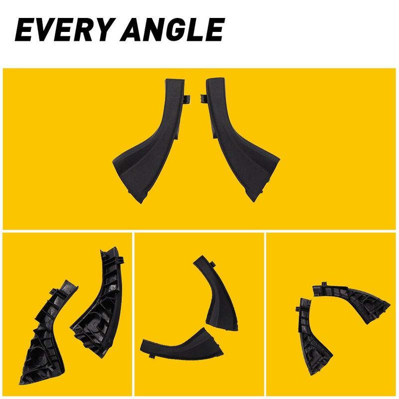 For 2006-12 Toyota RAV4 Front Wiper Side Cowl Extension Cover Trim Accessories U gallery