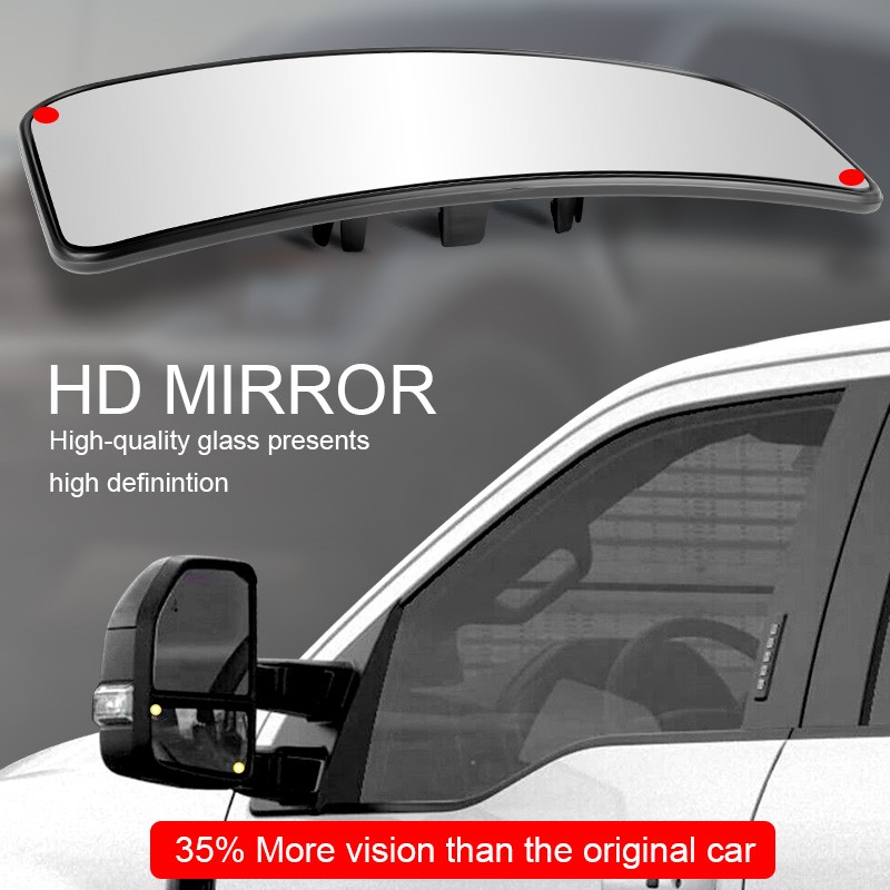 Heated Bottom Lower Mirror Glass Fit For Ford F150 F250 F350 F450 F550 2015~2022 gallery