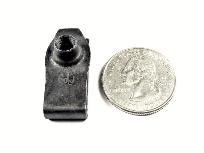 Ford Body Bolts & U-nut Clips- M6-1.0 x 22mm Long- 8mm Hex- 20pcs (10ea)- #137 gallery